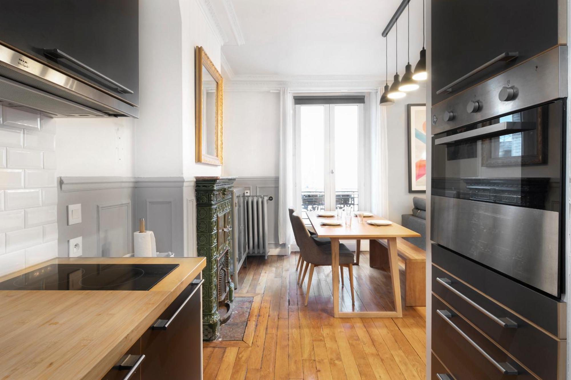 Apartment T2 Spacieux A 19e - Parc De La Paris